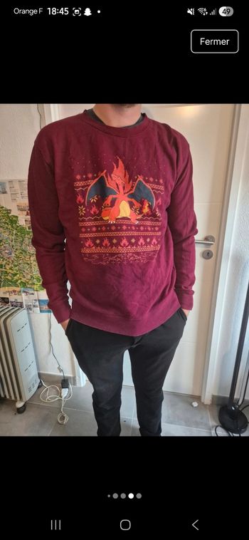 Pull pokemon dracaufeu