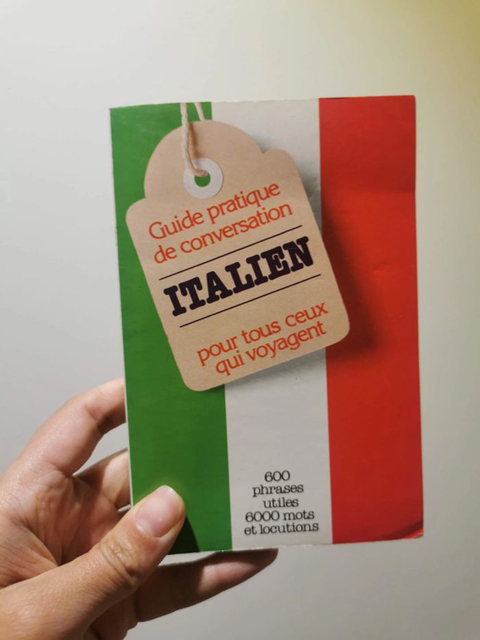 Guide de conversation Italien