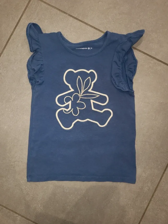 Lot 3 t shirt lulu castagnette et sergent major - photo numéro 3