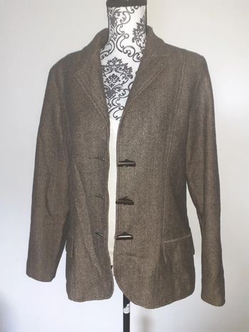 Veste aspect laine