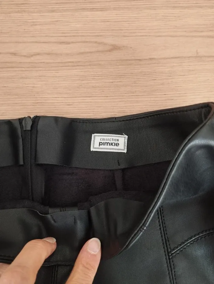 Jupe en simili cuir Pimkie 36 - photo numéro 7