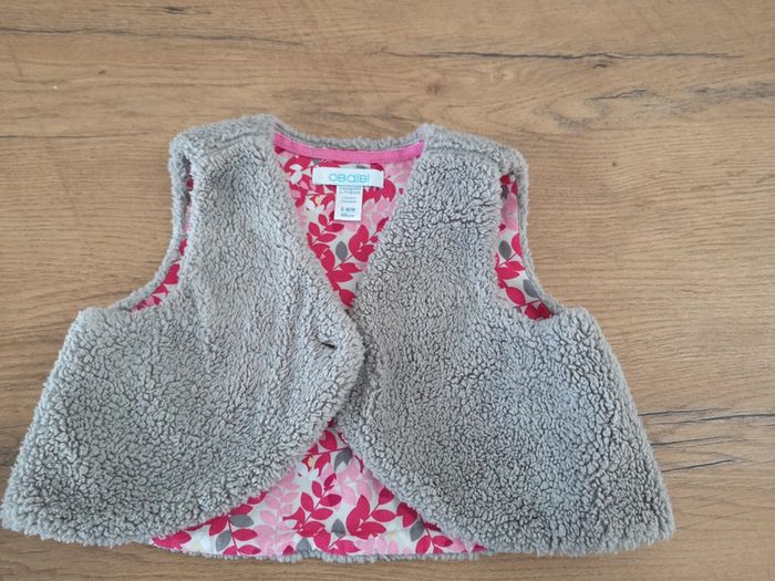 Gilet sans manches 6 mois okaidi