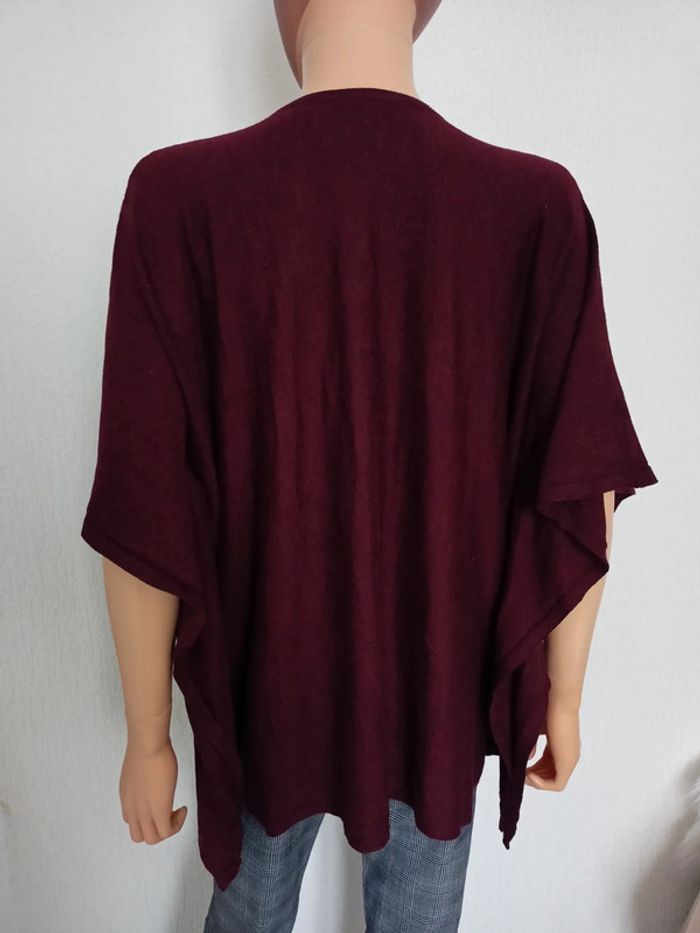 Pull manches courtes bordeaux TU N*38 - photo numéro 6