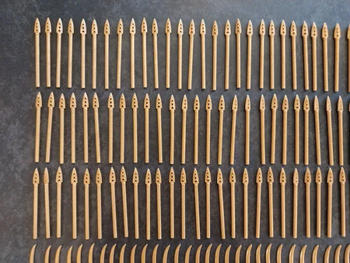 Gros lot type lego d'armes pour soldats elfes seigneur des anneaux - photo numéro 2