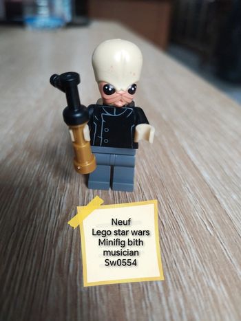 Lego star wars minifig bith musician Sw0554 neuf