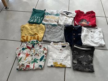 lot de 11 t shirt