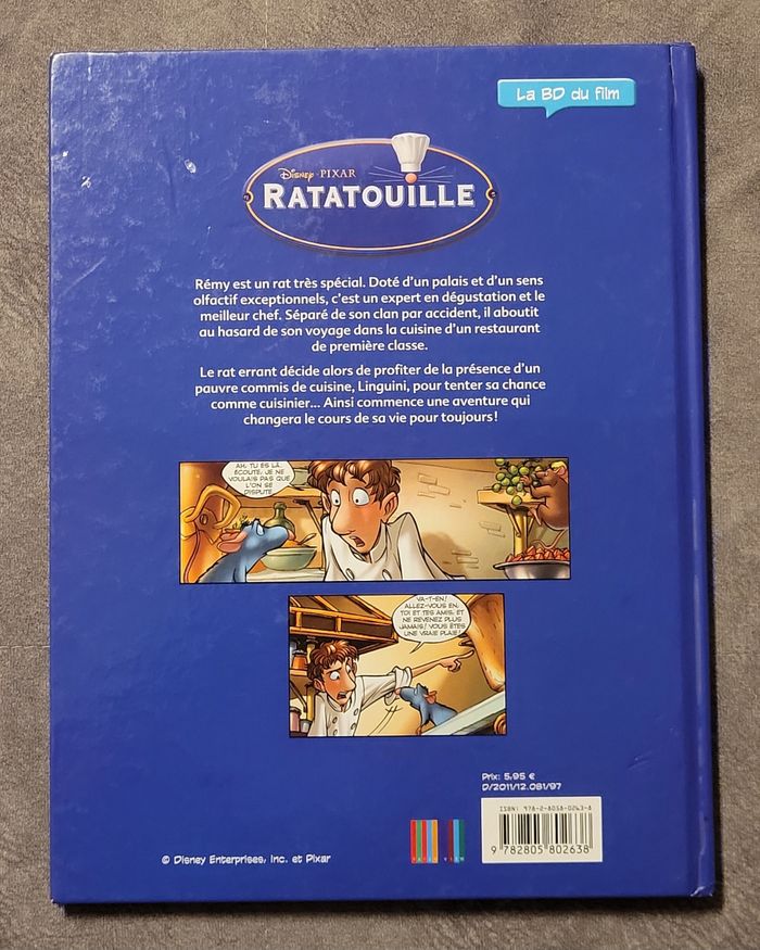 Ratatouille La Bd Du Film Disney Pixar, Walt - photo numéro 5