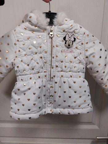Manteau bébé fille minnie 12 mois