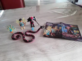 Playmobil Crystal Fairy et Bat Fairy avec animaux