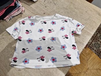 T shirt minnie fille