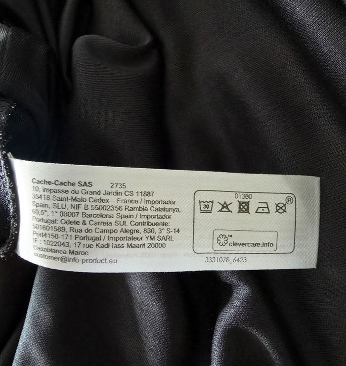 Robe dorée a manche 3/4 #cache-cache 40/42 - photo numéro 5