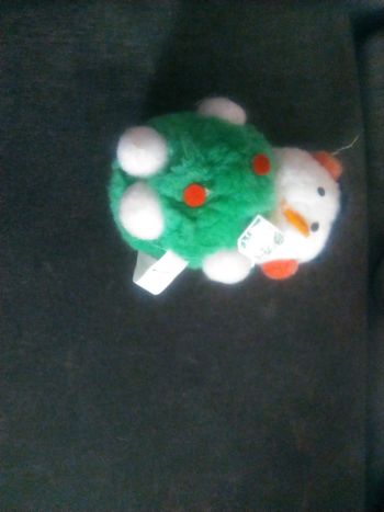 Peluche bonhomme de neige