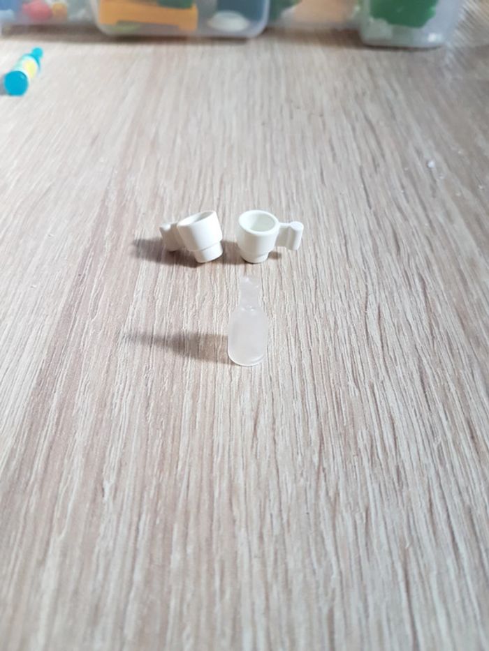 Deux tasses + 1 bouteille Playmobil - photo numéro 2