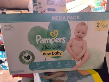 Pampers harmonie taille 2 2 cartons