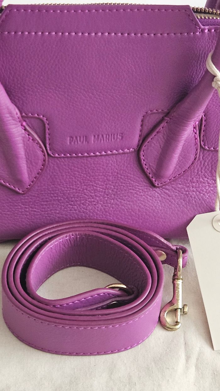 Sac à main Gisèle Xs Sorbet Cassis Paul Marius - photo numéro 6