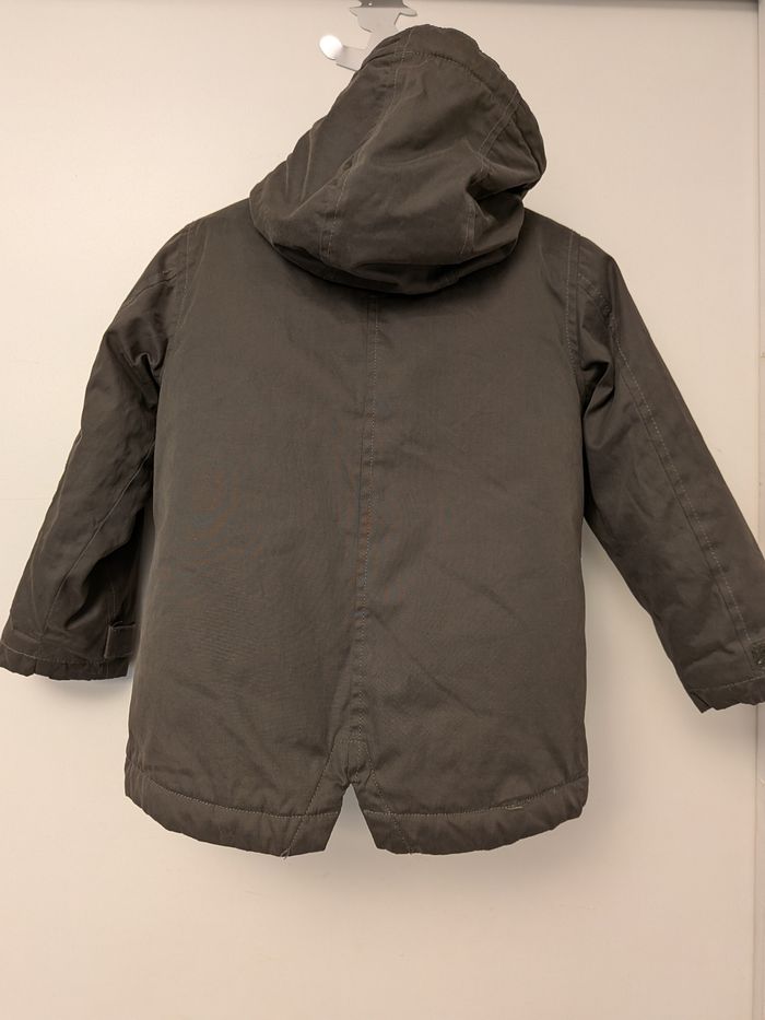 Parka manteau 3 en 1 vert baudet 4 ans - photo numéro 2