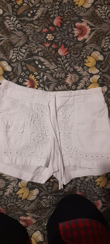 Short  blanc