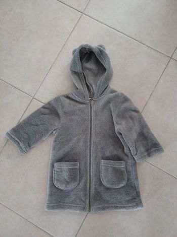 Peignoir veste d'intérieur veloudoux Noukie's