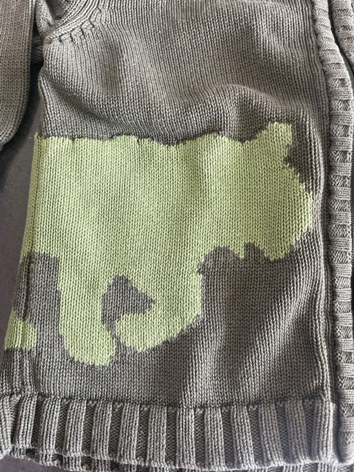 Gilet vert esprit - photo numéro 3