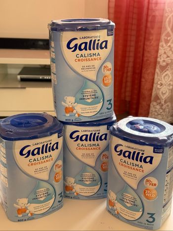 Lait de croissance Gallia