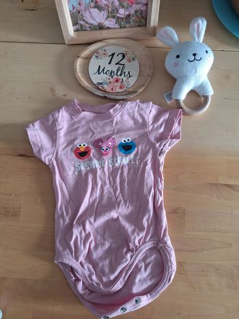 Bodies manches courtes taille 12mois très bon état