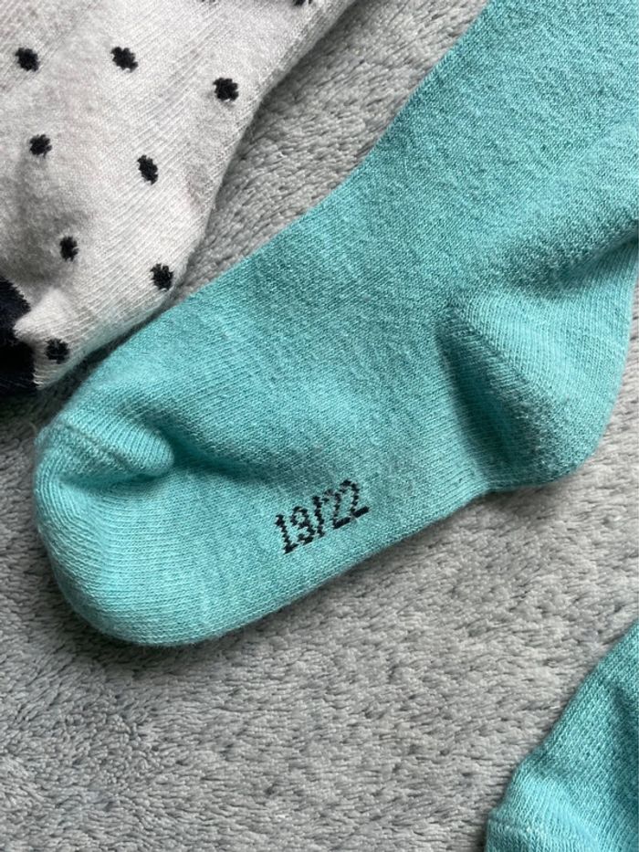 Lot de 2 collants, taille 19/22 - photo numéro 3