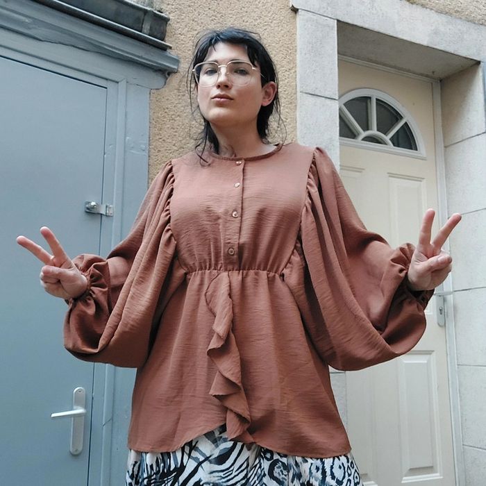 Magnifique tunique taille unique - photo numéro 2