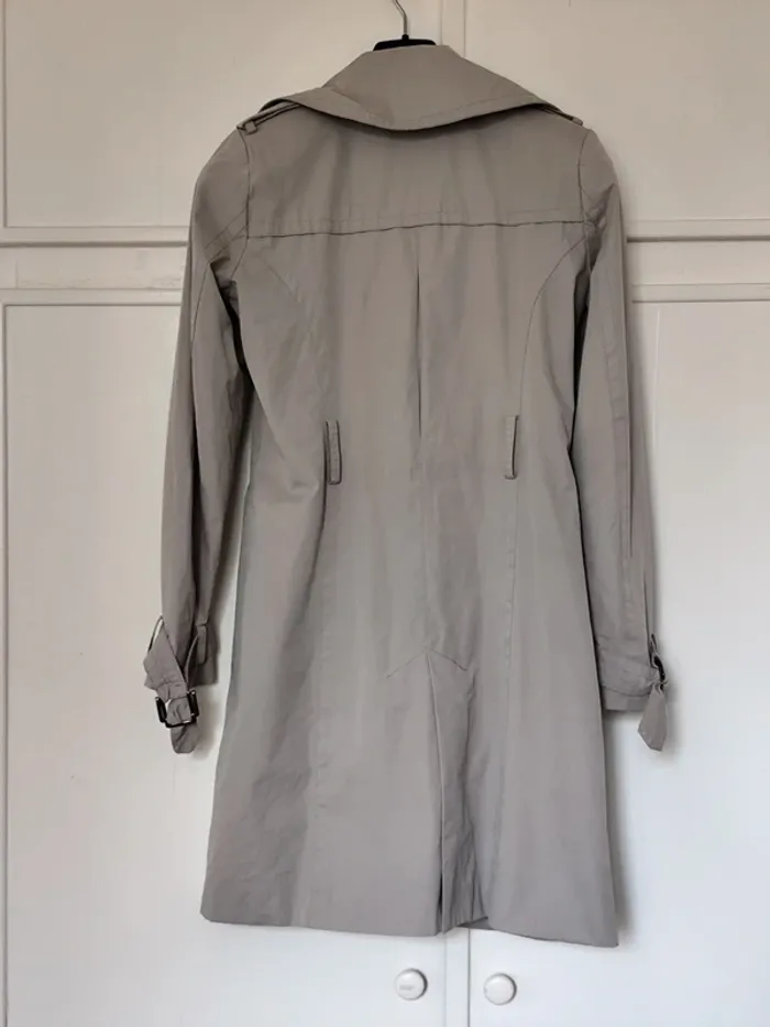 Trench long femme Zara XS - photo numéro 5