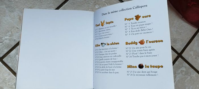 Livre je m'ennuie tellement. Mino la taupe. Calligram - photo numéro 6