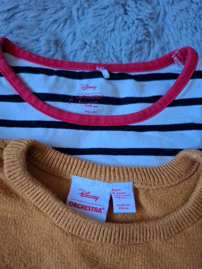 Magnifique ensemble robe en maille et haut 6 ans 🌺 orchestra 🌺 excellent état - photo numéro 7