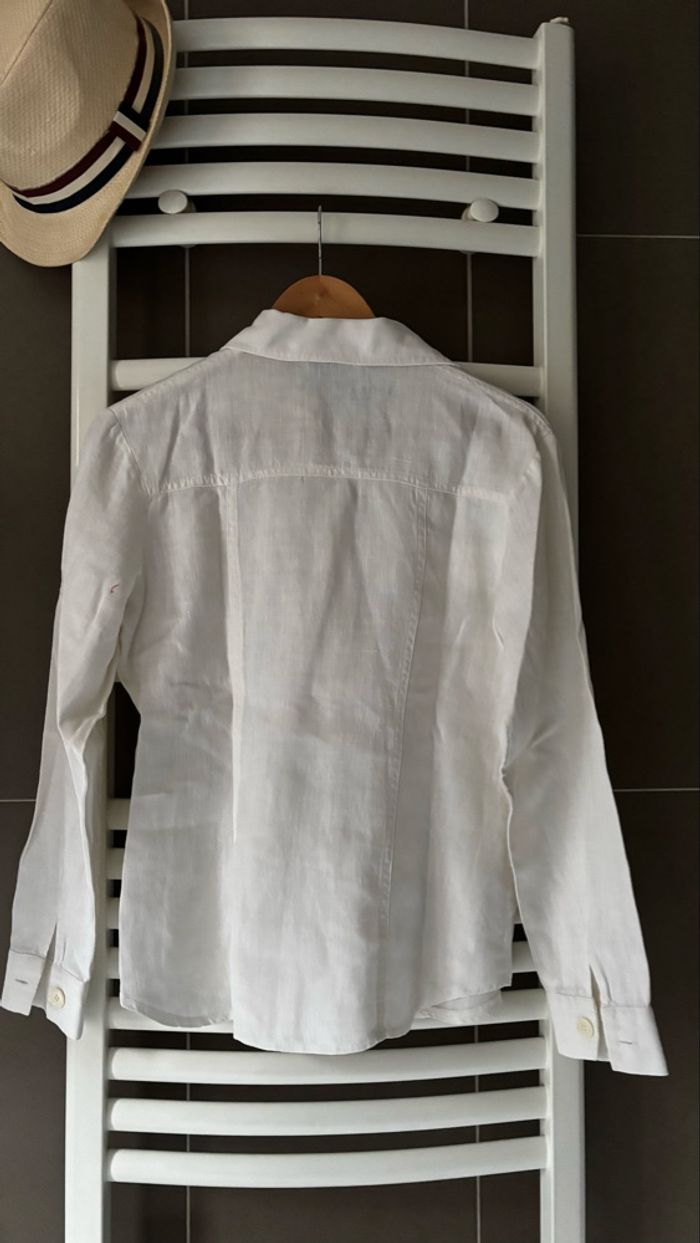 Chemise en lin Femme je vous aime Taille 38 - photo numéro 3
