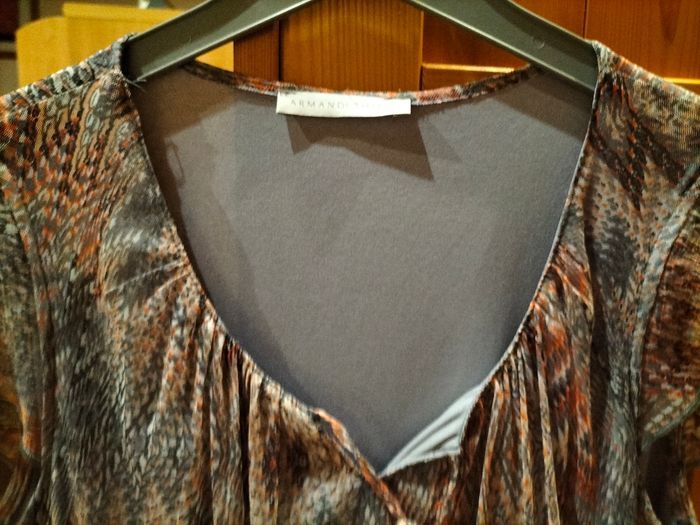 Robe gris rose Armand Thiery taille 42 - photo numéro 3