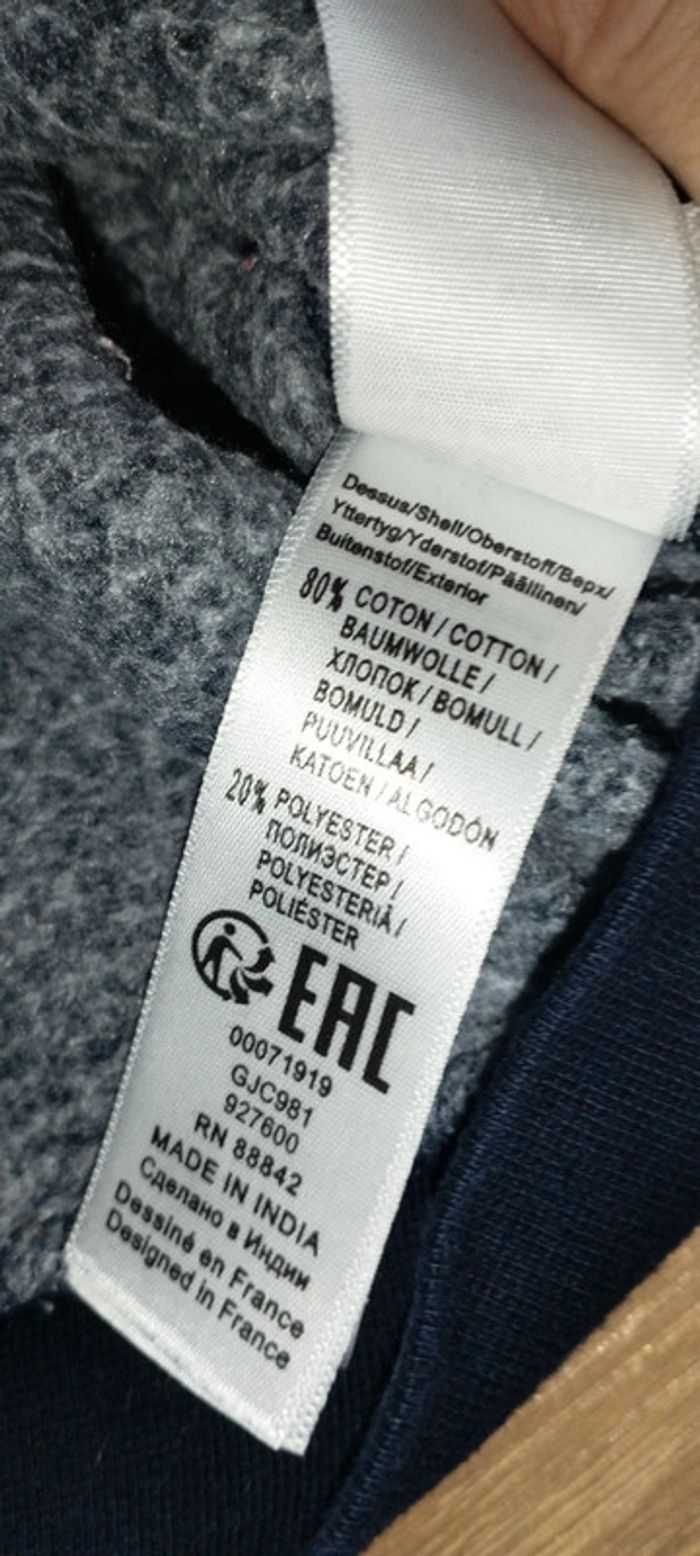 Survêtement bleu marine et vert - photo numéro 12