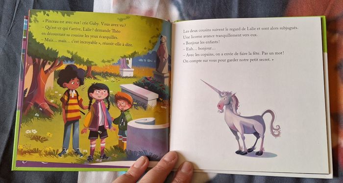 Livre La Dame à la Licorne Hachette - photo numéro 2