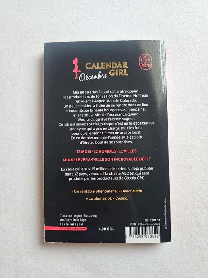 Livre calendar girl décembre - photo numéro 2