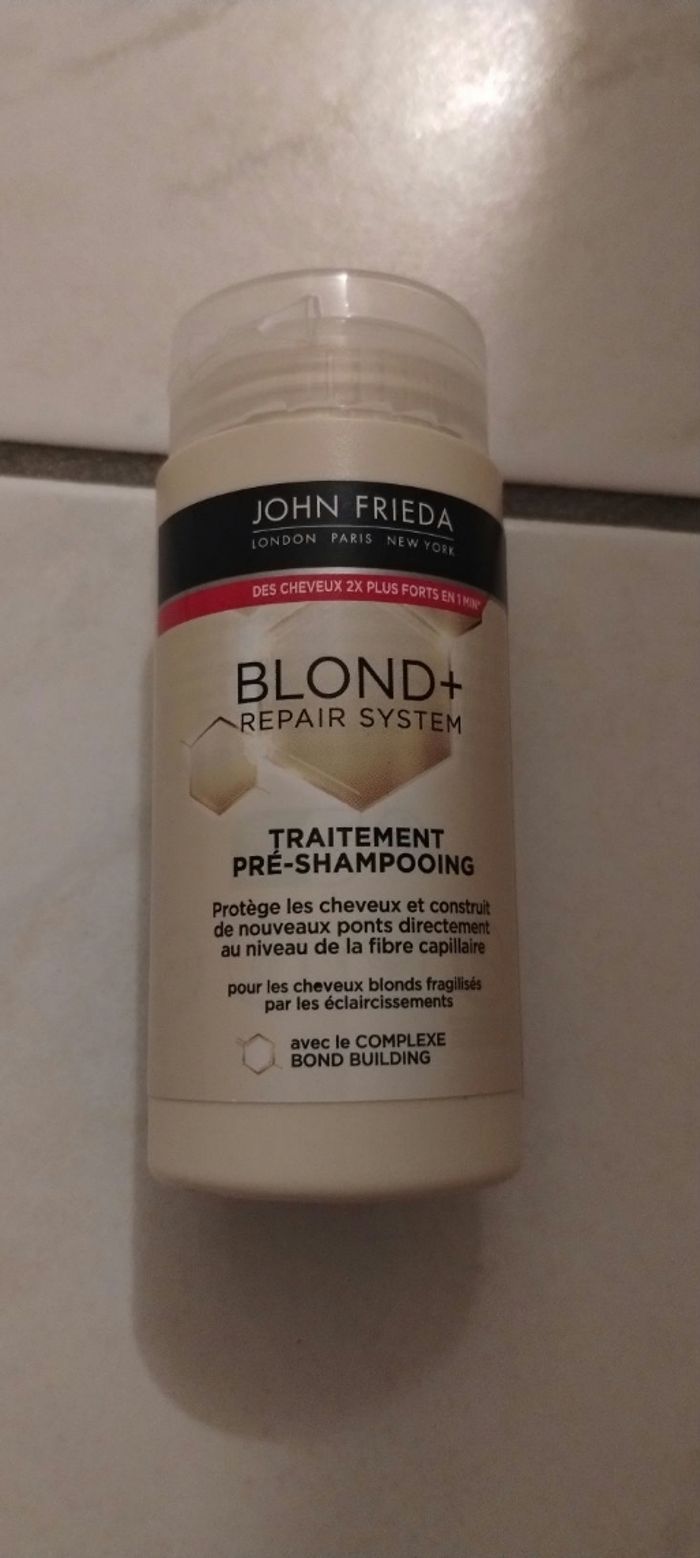 Traitement pré-shampoing blond +