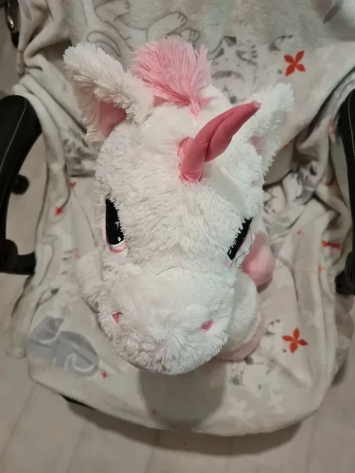 Peluche licorne 60 cm - photo numéro 2