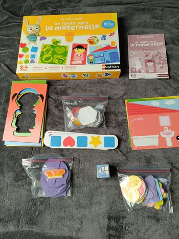 Jeu "en route pour la maternelle"
