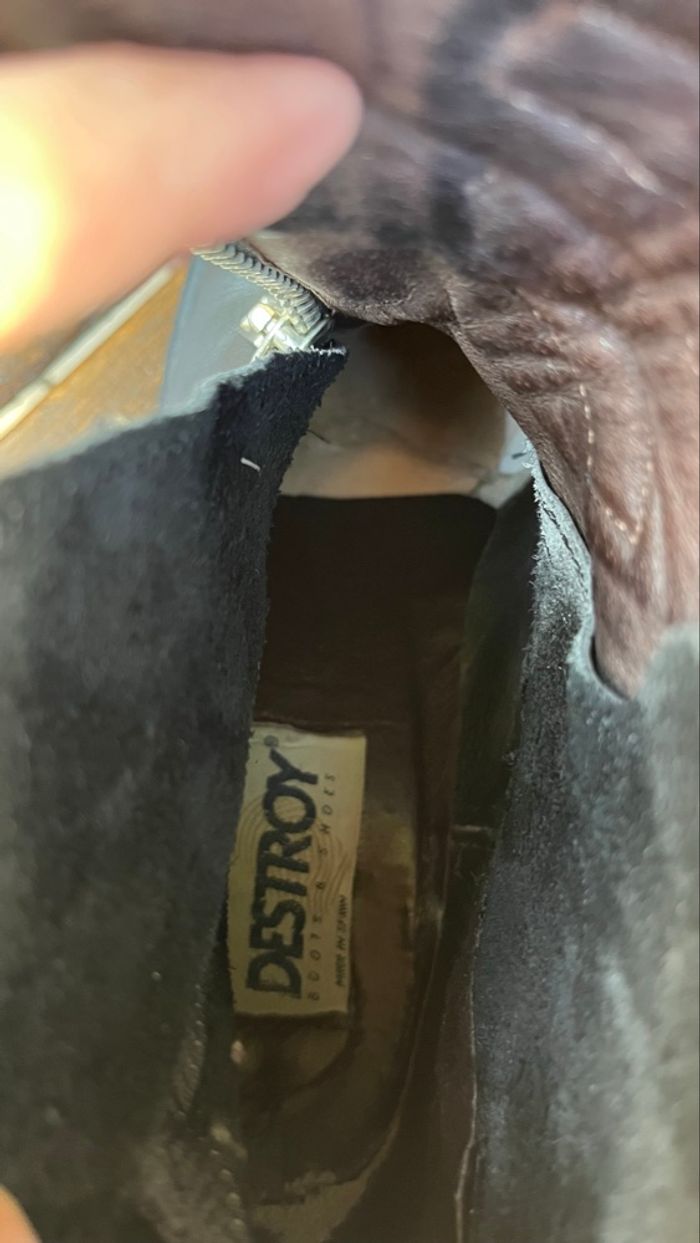 Bottines Destroy - photo numéro 4