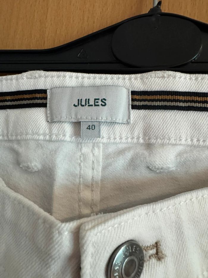 Jeans blanc Slim Jules - photo numéro 3