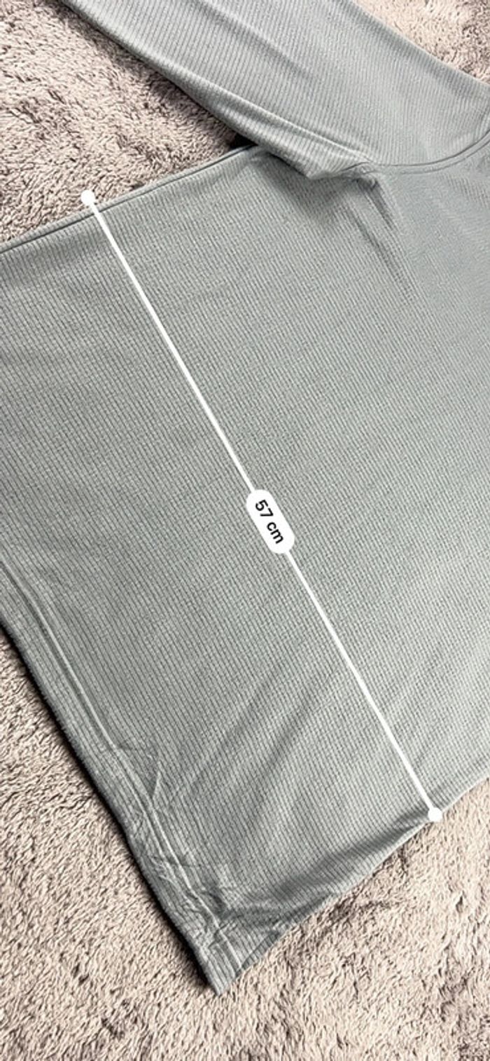 Pull de sport Starter quart zip gris – Taille M - photo numéro 4