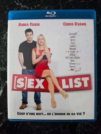 (S)ex List en Blu-ray