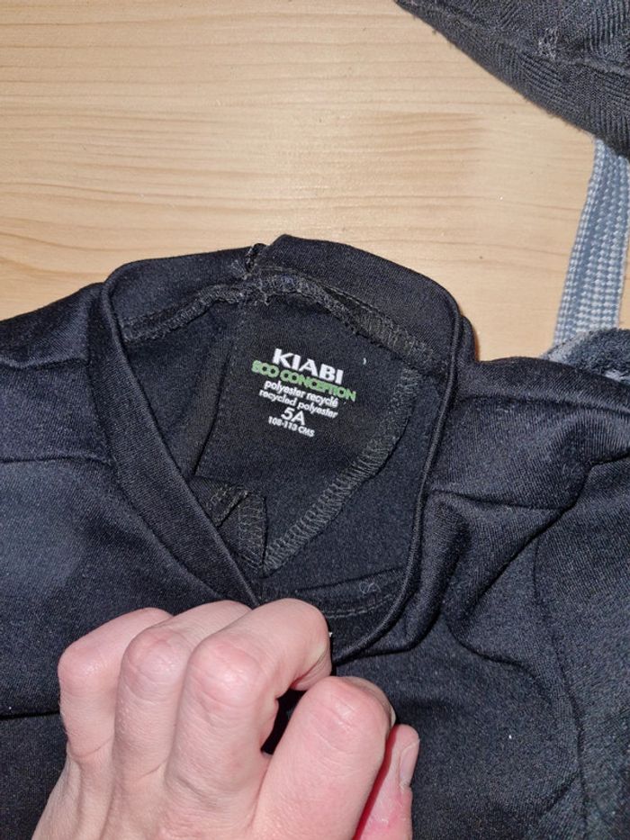 Tunique noir manche courte kiabi - photo numéro 2