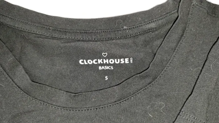 T shirt noir, C&A,  taille S - photo numéro 3