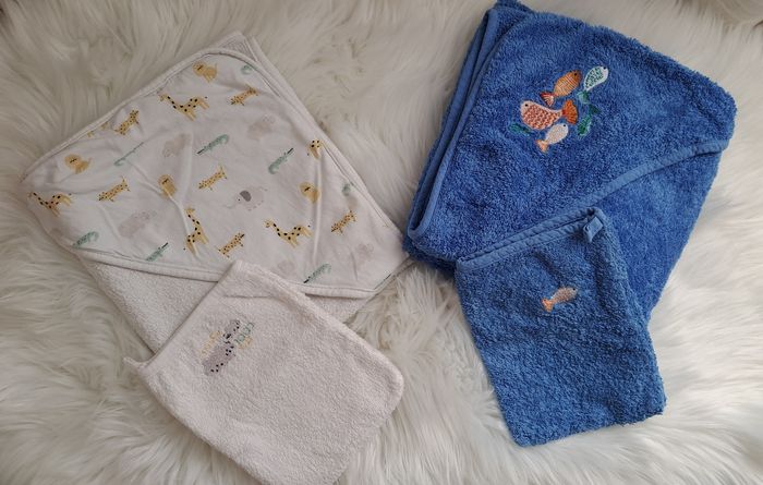 Serviette de bain pour bébé garçon