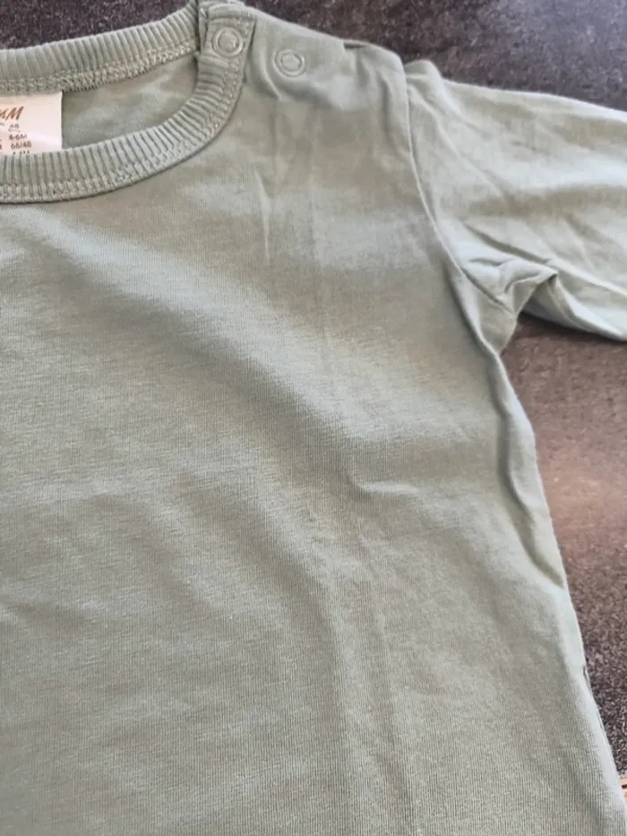 Tee-shirt garçon ml 6 mois HM - photo numéro 4