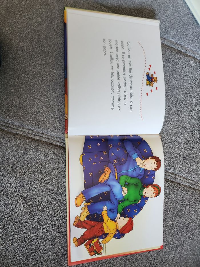 Livre caillou comme papa - photo numéro 2