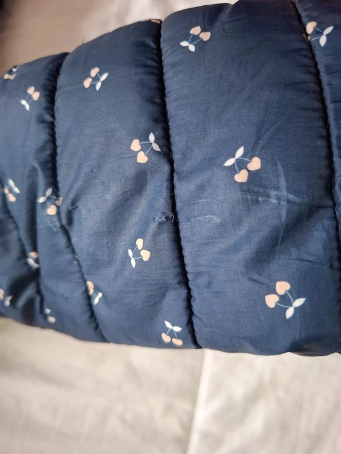 Doudou fille réversible bleu doré 10 ans Okaïdi - photo numéro 8