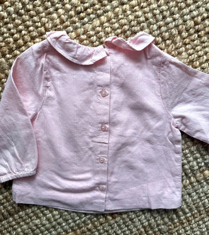 Blouse Cadet Rousselle 6mois / 68cm - photo numéro 3
