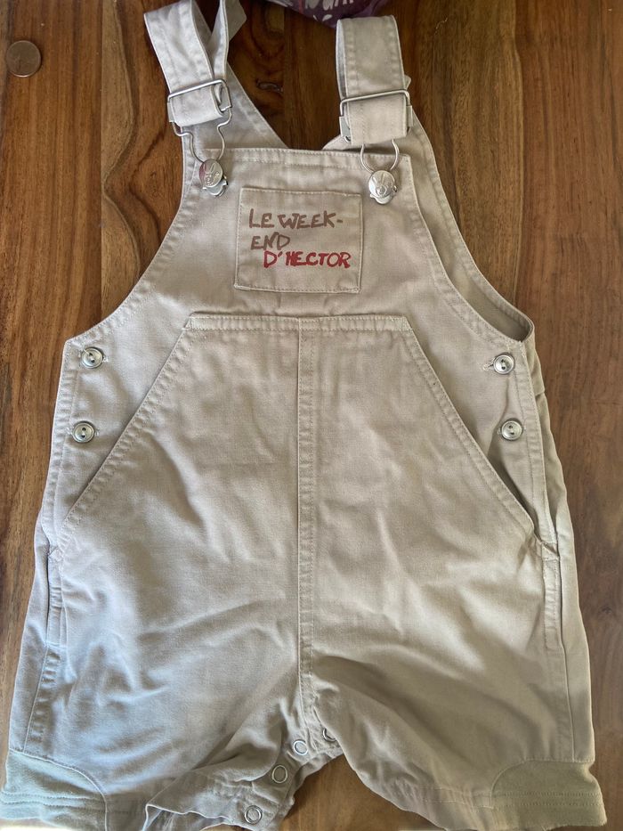 Salopette en toile - photo numéro 2
